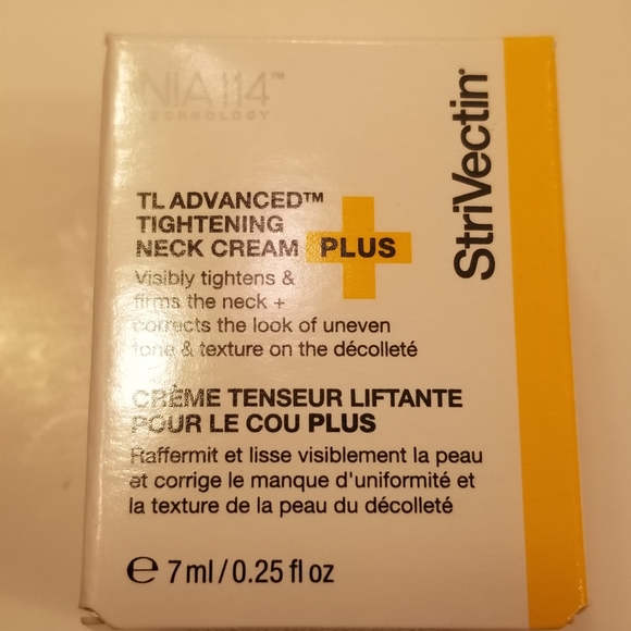 ✅Strivectin 2 NIB Deluxe Sample size jars of Advanced Neck Tightening Plus Cream - Picture 2 of 12